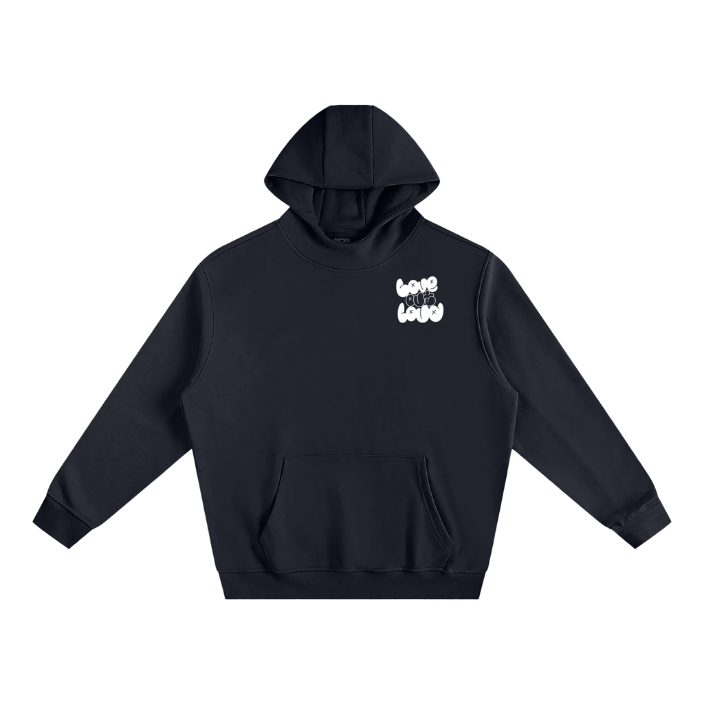 LOVE OUT LOUD,HIGH NECK,HOODIE,FAITH BASED,FLEECE