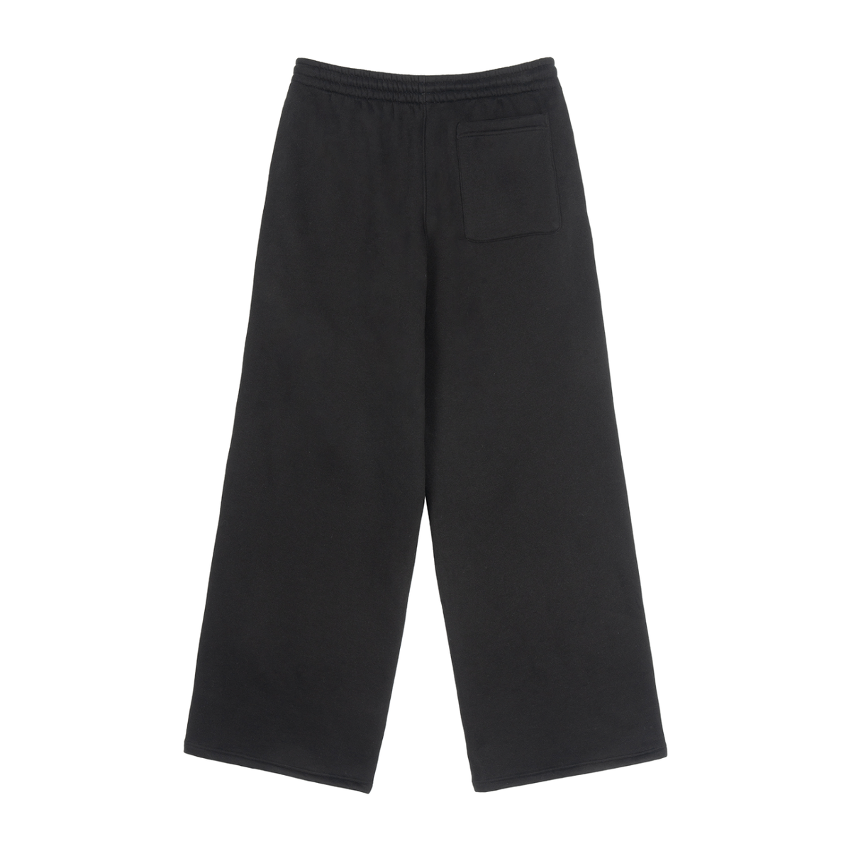 Fleece Drawstring Straight-Leg Sweatpants
