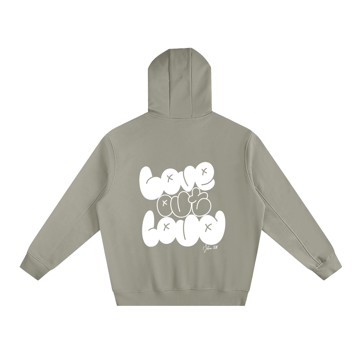 LOVE OUT LOUD,HIGH NECK,HOODIE,FAITH BASED,FLEECE