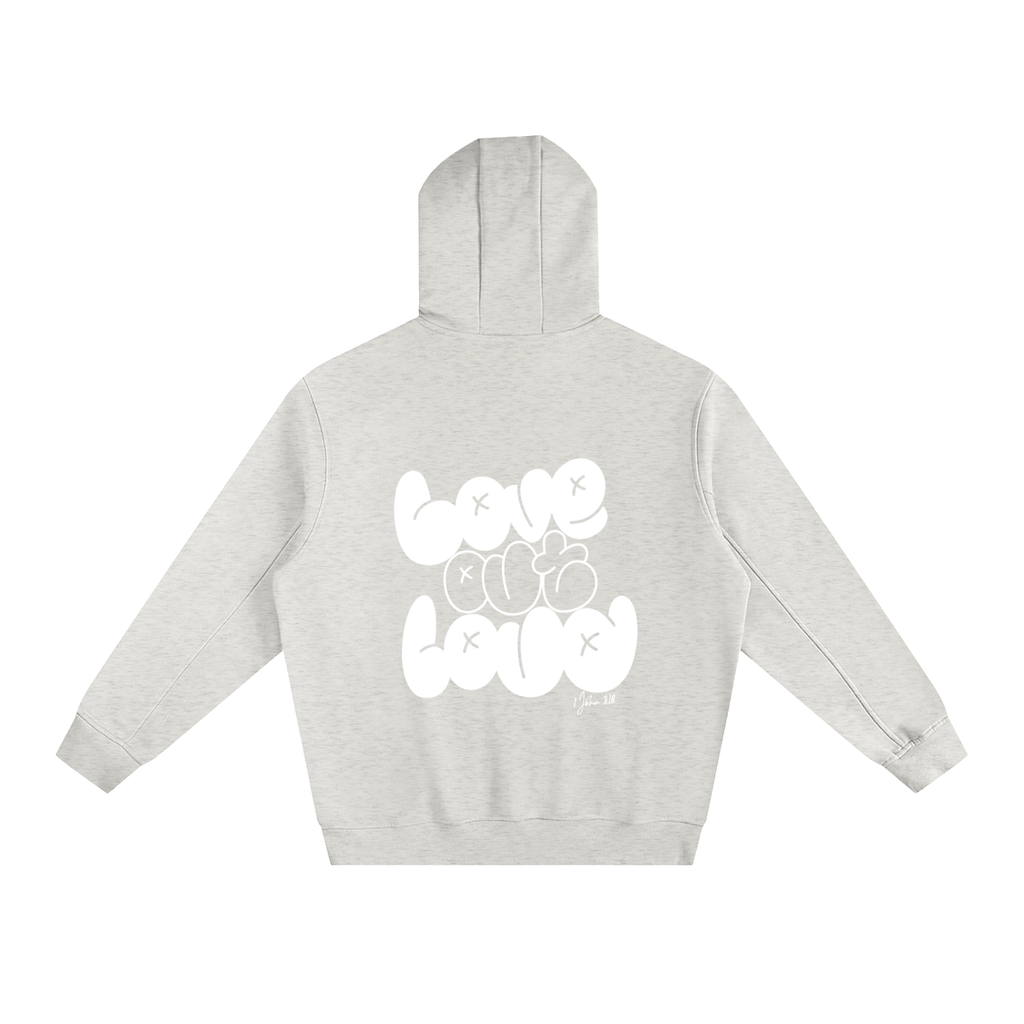 LOVE OUT LOUD,HIGH NECK,HOODIE,FAITH BASED,FLEECE