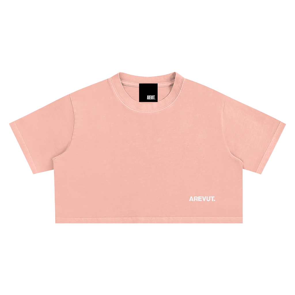 Snow Washed Crop Top