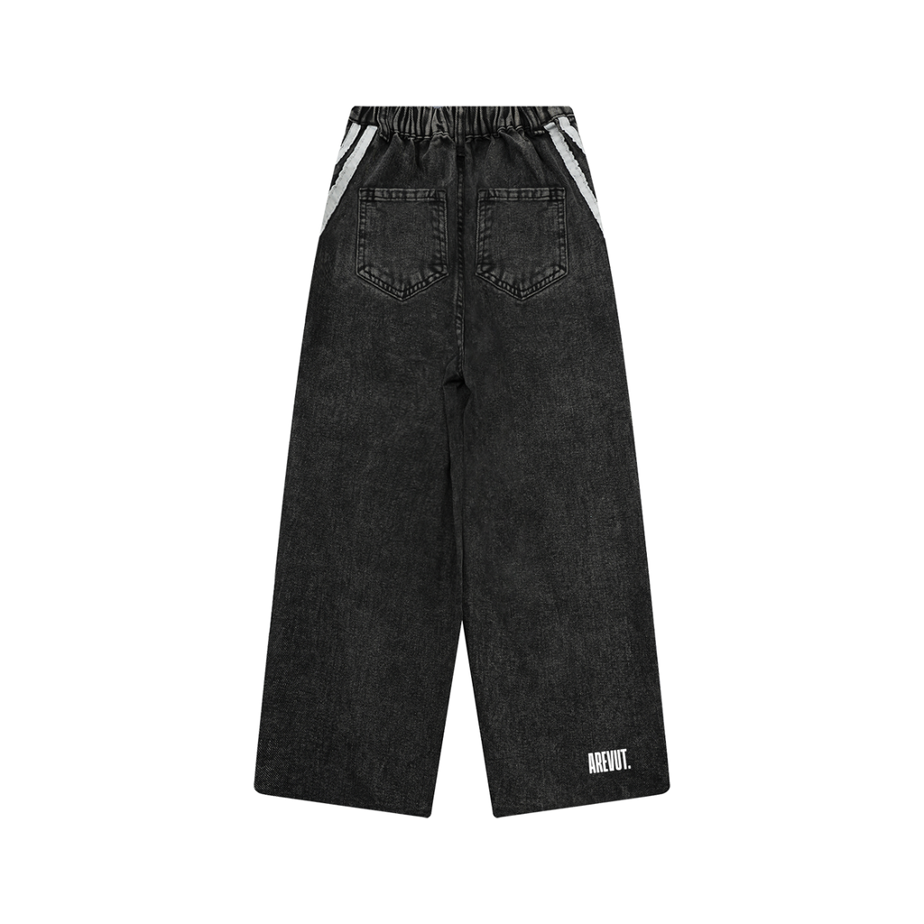 Kid’s Vintage Wash Side Stripe Jeans