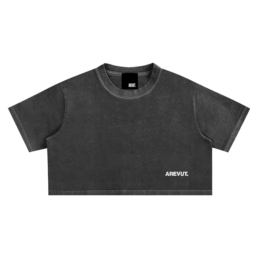 Snow Washed Crop Top