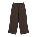 Fleece Drawstring Straight-Leg Sweatpants