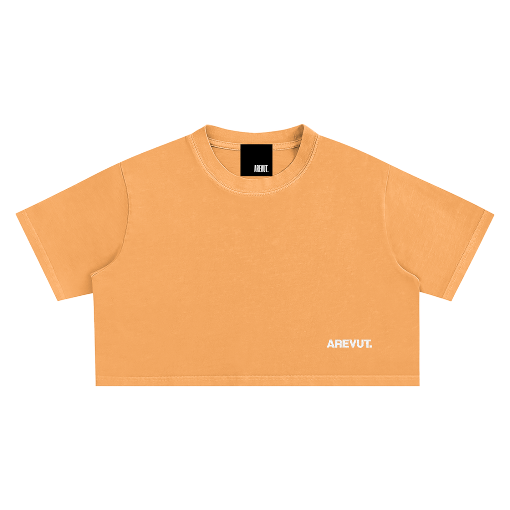 Snow Washed Crop Top